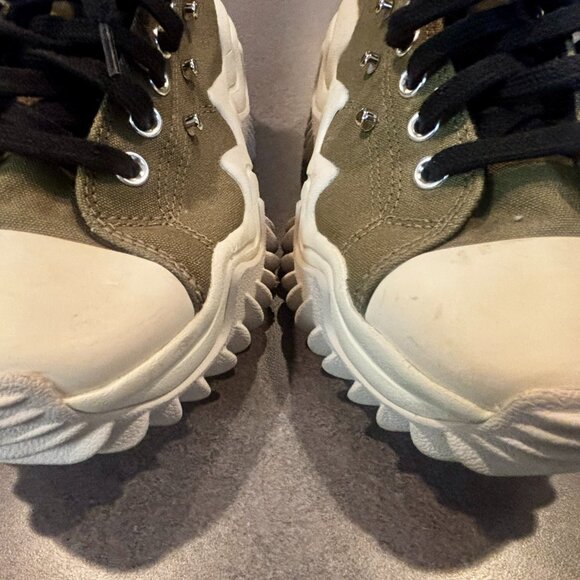 Converse Run Star Motion High GREEN Chuck Taylor M 7/W 8.5Platform....EUC!!!!!! - Picture 5 of 9